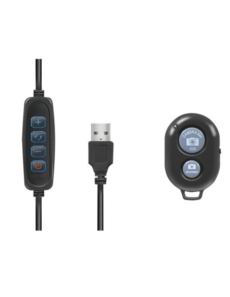 ARO LUZ LED LOGILINK 25 CM