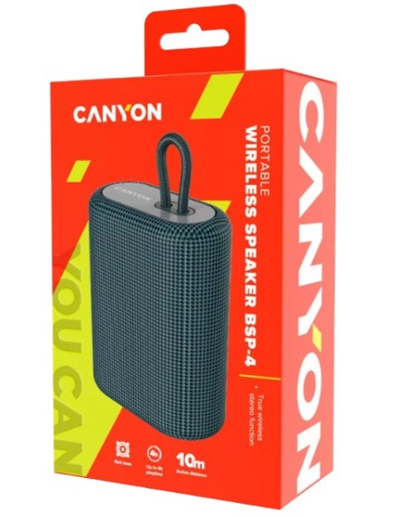 ALTAVOZ CANYON OUTDOOR WIRELESS SPEAKER BSP-4