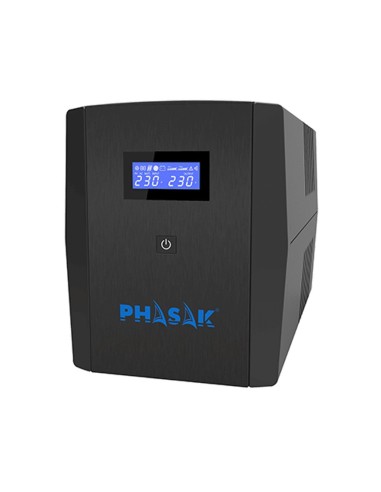 Phasak Sirius Línea interactiva 2260 VA 1320 W 4 salidas AC