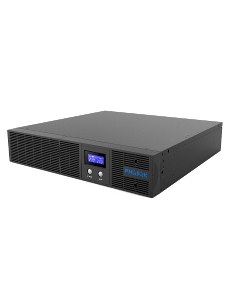Phasak Protekt rack Línea interactiva 1260 VA 720 W 2 salida