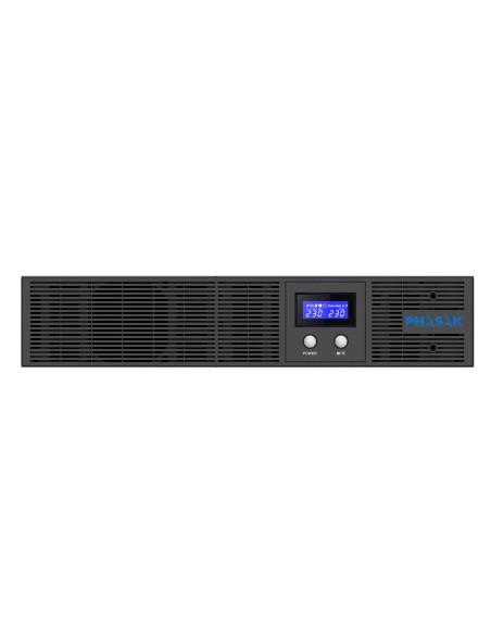 Phasak Protekt rack Línea interactiva 1260 VA 720 W 2 salida