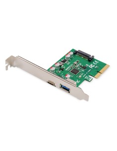 DIGITUS TARJETA PCIE USB TYPE-C + USB-A