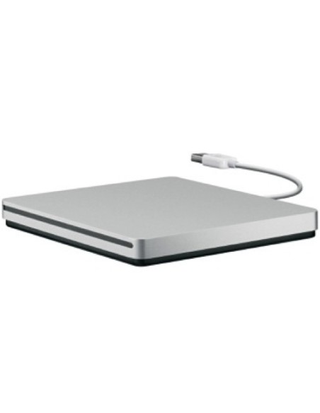 Apple USB SuperDrive unidad de disco óptico DVD±R RW Plata