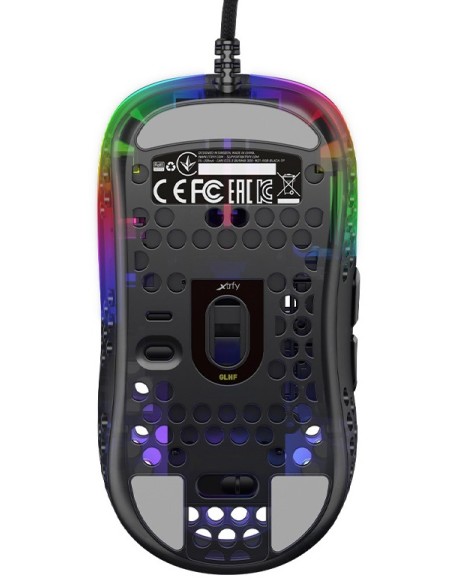 Cherry Xtrfy Ratón RGB 400-16.000 dpi USB BLACK