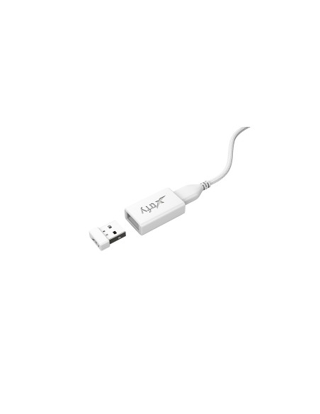 Cherry Xtrfy Ratón RGB 400-16.000 dpi inal. White
