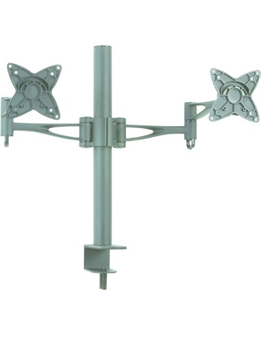 TooQ SOPORTE DE MESA GIRATORIO E INCLINABLE PARA MONITOR   TV LCD, PLASMA (3 PIVOTES, 2 BRAZOS) 13-23, NEGRO