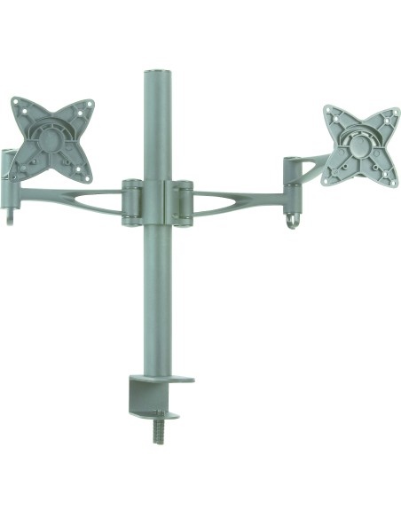 TooQ SOPORTE DE MESA GIRATORIO E INCLINABLE PARA MONITOR   TV LCD, PLASMA (3 PIVOTES, 2 BRAZOS) 13-23, NEGRO