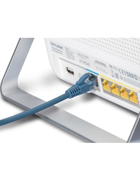 CABLE RED RJ45 UTP CAT-5e 10 1100 1000 30m AZUL