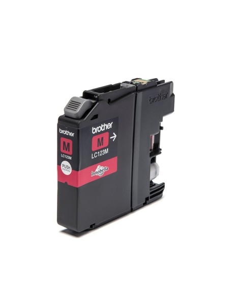 Brother LC-123M cartucho de tinta Original Magenta 1 pieza(s)