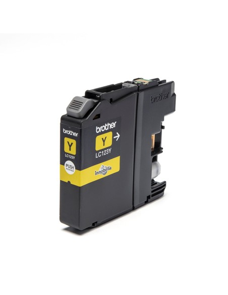 Brother LC-123Y cartucho de tinta Original Amarillo 1 pieza(s)