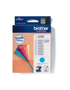Brother LC-223C cartucho de tinta Original Cian 1 pieza(s)