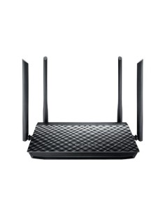 ASUS RT-AC1200G+ router inalámbrico Gigabit Ethernet Doble banda (2,4 GHz   5 GHz) Negro