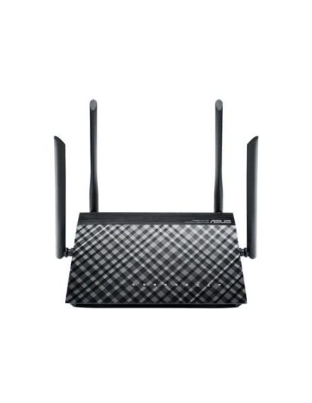 ASUS RT-AC1200G+ router inalámbrico Gigabit Ethernet Doble banda (2,4 GHz   5 GHz) Negro
