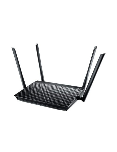 ASUS RT-AC1200G+ router inalámbrico Gigabit Ethernet Doble banda (2,4 GHz   5 GHz) Negro