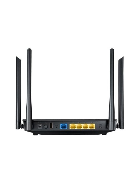 ASUS RT-AC1200G+ router inalámbrico Gigabit Ethernet Doble banda (2,4 GHz   5 GHz) Negro