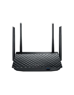 ASUS RT-AC58U router inalámbrico Doble banda (2,4 GHz   5 GHz) Gigabit Ethernet Negro