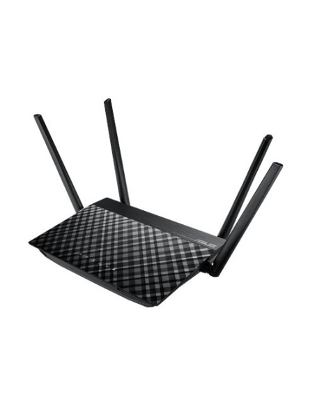 ASUS RT-AC58U router inalámbrico Doble banda (2,4 GHz   5 GHz) Gigabit Ethernet Negro