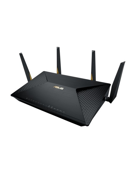 ASUS BRT-AC828 router inalámbrico Gigabit Ethernet Doble banda (2,4 GHz   5 GHz) 3G 4G Negro