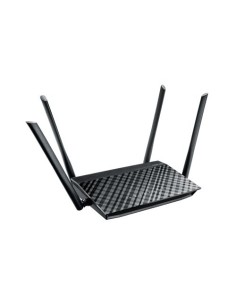 ASUS RT-AC1200 router inalámbrico Doble banda (2,4 GHz   5 GHz) Ethernet rápido Negro