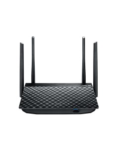 ASUS RT-AC1300G Plus router inalámbrico Doble banda (2,4 GHz   5 GHz) Gigabit Ethernet Negro