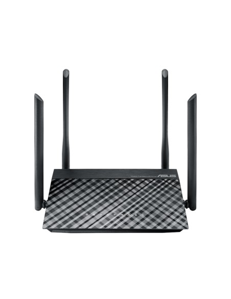 ASUS RT-AC1200GU router inalámbrico Doble banda (2,4 GHz   5 GHz) Gigabit Ethernet Negro