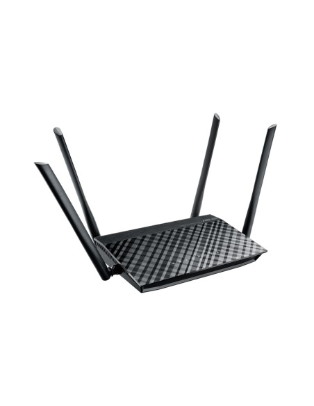 ASUS RT-AC1200GU router inalámbrico Doble banda (2,4 GHz   5 GHz) Gigabit Ethernet Negro
