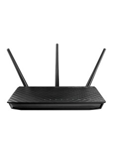ASUS RT-AC66U router inalámbrico Gigabit Ethernet Doble banda (2,4 GHz   5 GHz) Negro