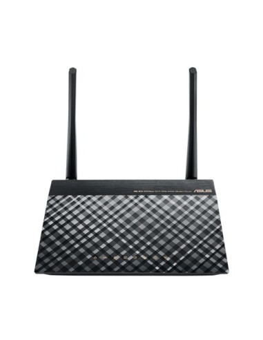ASUS DSL-N16 router inalámbrico Ethernet rápido Banda única (2,4 GHz) Negro
