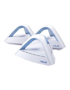 ASUS Lyra Trio router inalámbrico Doble banda (2,4 GHz   5 GHz) Gigabit Ethernet Azul, Blanco