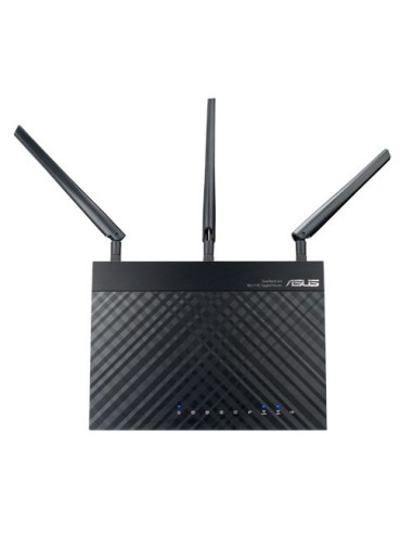 ASUS RT-AC1750 router inalámbrico Gigabit Ethernet Doble banda (2,4 GHz   5 GHz) Negro