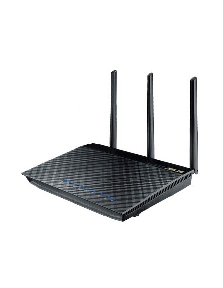 ASUS RT-AC1750 router inalámbrico Gigabit Ethernet Doble banda (2,4 GHz   5 GHz) Negro