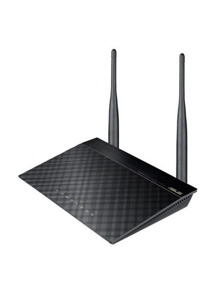 ASUS RT-N12 D1 router inalámbrico Banda única (2,4 GHz) Ethernet rápido Negro