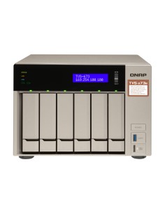 QNAP TVS-673E NAS Torre Ethernet Gris RX-421BD