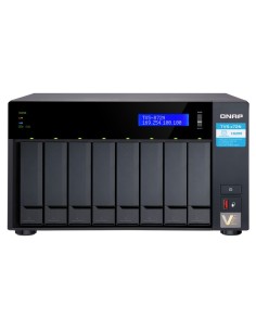 QNAP TVS-872N NAS Torre Ethernet Negro i3-8100T