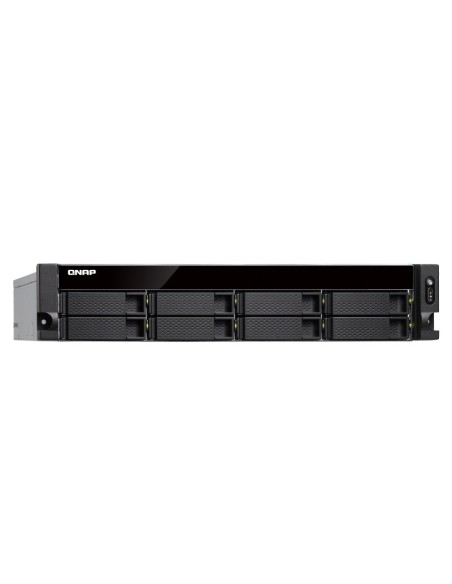 QNAP TVS-872XU Bastidor (2U) Negro NAS