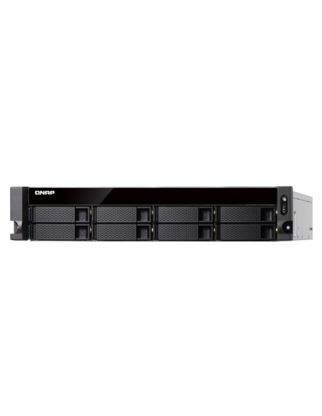 QNAP TVS-872XU Bastidor (2U) Negro NAS