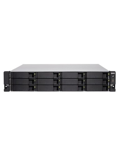 QNAP TVS-1272XU-RP Ethernet Bastidor (2U) Negro NAS