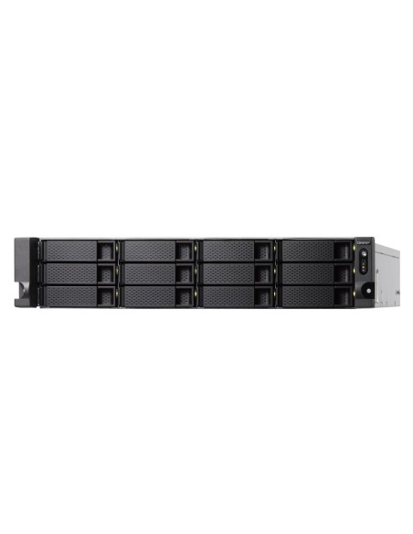 QNAP TVS-1272XU-RP Ethernet Bastidor (2U) Negro NAS