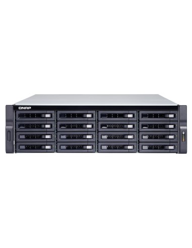 QNAP TVS-1672XU-RP Ethernet Bastidor (3U) Negro NAS