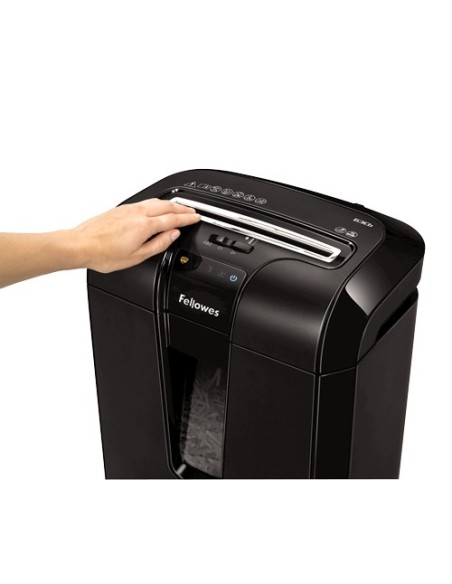 Fellowes 63Cb triturador de papel Corte cruzado 23 cm Negro