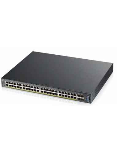 Zyxel XGS2210-52HP Gestionado L2 Gigabit Ethernet (10 100 1000) Negro 1U Energía sobre (PoE)
