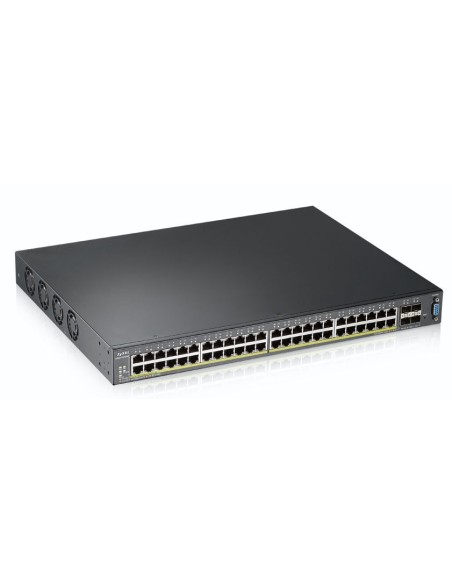 Zyxel XGS2210-52HP Gestionado L2 Gigabit Ethernet (10 100 1000) Negro 1U Energía sobre (PoE)
