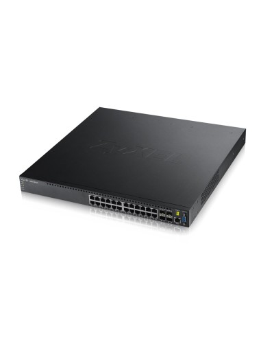 ZyXEL XGS3700-24 Gestionado L2+ Gigabit Ethernet (10 100 1000) Negro