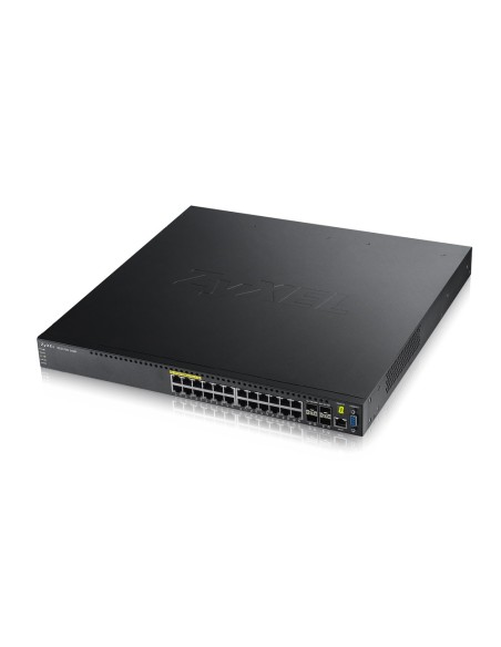 Zyxel XGS3700-24HP Gestionado L2+ Negro Energía sobre Ethernet (PoE)