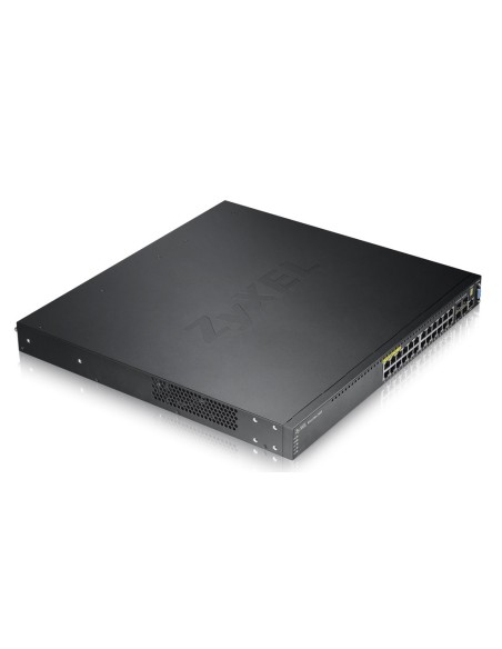 Zyxel XGS3700-24HP Gestionado L2+ Negro Energía sobre Ethernet (PoE)