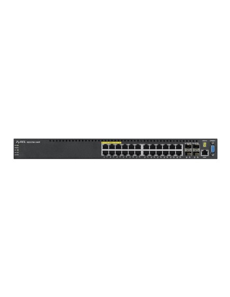 Zyxel XGS3700-24HP Gestionado L2+ Negro Energía sobre Ethernet (PoE)