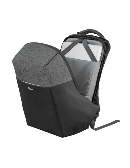 Trust 23083 mochila Negro   Gris Poliéster