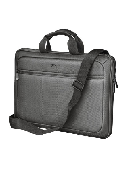 Trust York maletines para portátil 39,6 cm (15.6") Funda Negro, Gris