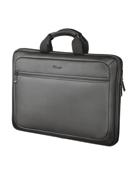 Trust York maletines para portátil 39,6 cm (15.6") Funda Negro, Gris
