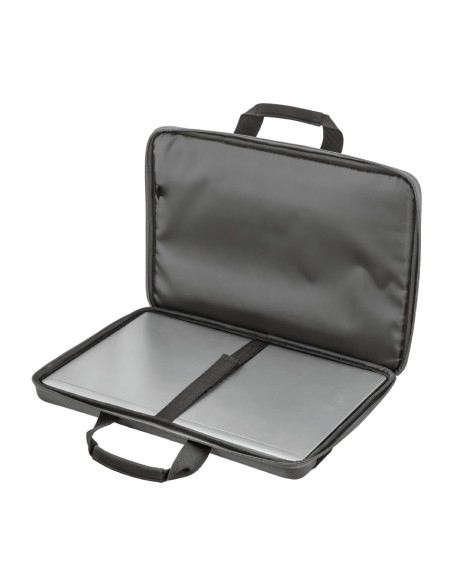 Trust York maletines para portátil 39,6 cm (15.6") Funda Negro, Gris